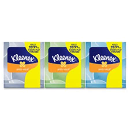 Deluxdesigns Kleenex Anti-Viral Facial Tissue, 12 Per Carton DE1872151